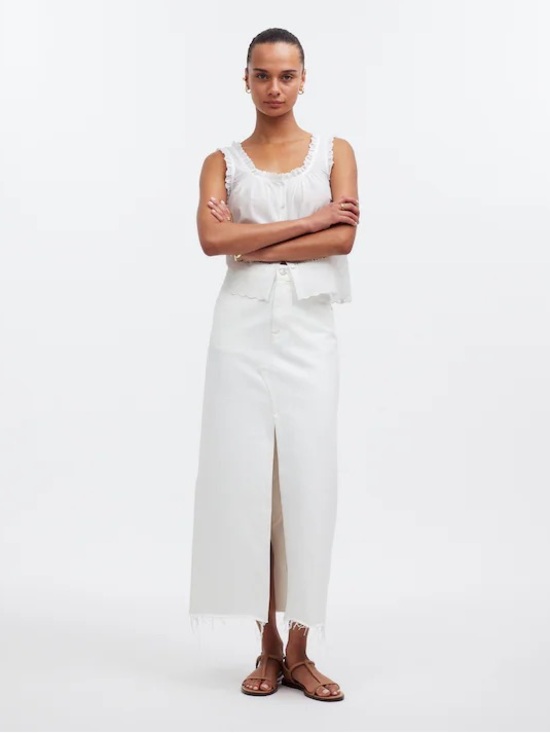 Madewell Dresses & Skirts - Madewell the Rilee Skirt Maxi Size 26